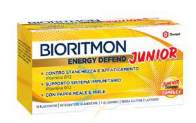 Dompe' Farmaceutici Bioritmon Energy Defend Junior 10 Flaconcini 10 Ml