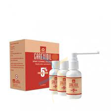 Carexidil 5% Spray Cutaneo Soluzione, 3 Flaconi In Hdpe Da 60 Ml Con Pompa Dosatrice