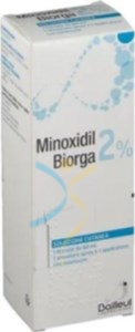Minoxidil Biorga 2% Soluzione Cutanea 1 Flacone Hdpe 60 Ml Con Pompa Spray E Applicatore