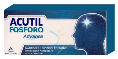 Acutil Fosforo Linea Advance Integratore Alimentare 10 Flaconcini