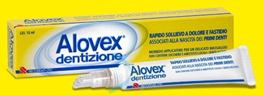 Alovex Linea Dentizione Gel Lenitivo Nascita Primi Dentini 10 ml