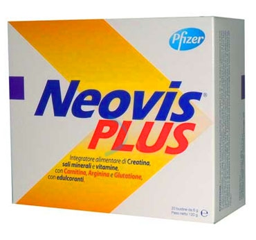 Neovis Linea Plus Integratore Creatina Vitamina Sali Minerali 20 Bustine
