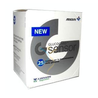Menarini Diagnostics Linea Controllo Glicemia G Sensor 25 Strisce Rilevatrici