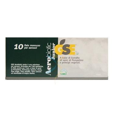 GSE Linea Biotic Vie Aeree Aerobiotic Junior Soluzione Nebulizzabile 10 Fiale
