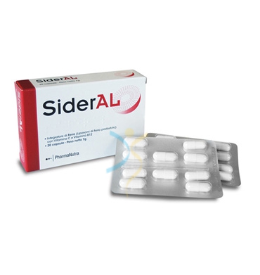 Pharmanutra Linea Vitamine Minerali SiderAl Ferro Liposomiale 20 Capsule