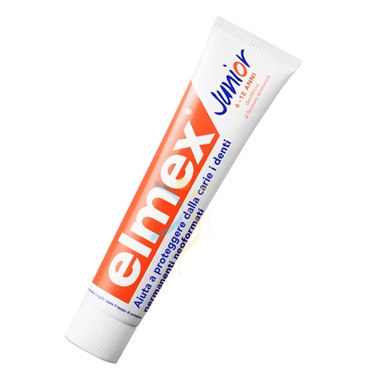 elmex Linea Igiene Dentale Quotidiana Dentifricio Junior 6-12 Anni 75 ml