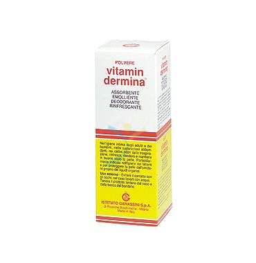 Vitamindermina Linea Corpo Trattamento Assorbente e Protettivo 100 g