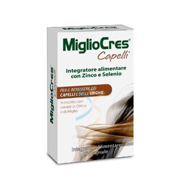MiglioCres Linea Capelli Splendenti MiglioCres Capelli Anti-Caduta 60 Capsule