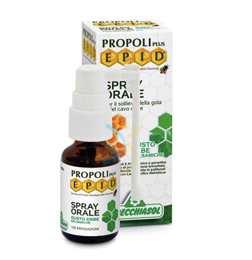 Specchiasol Linea Difesa Vie Respiratorie EPID Spray Orale Balsamico 15 ml