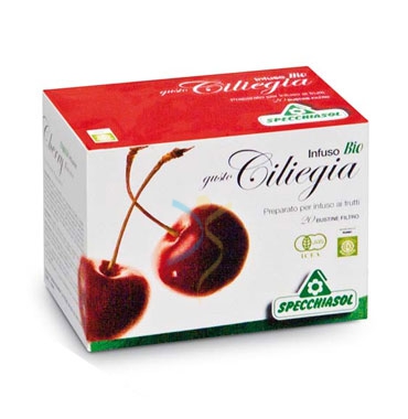 Specchiasol Linea Infusi e Tisane Bio Infuso Ciliegia Confezione 20 Buste