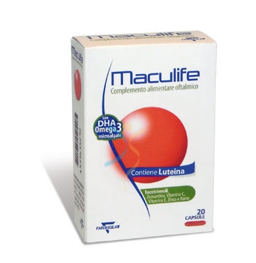 Farmigea Linea Salute Occhi Maculife Integratore Alimentare 20 Capsule