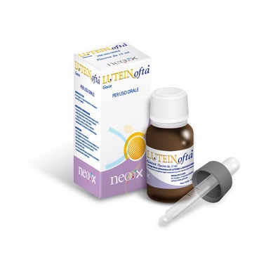 Neoox Group Linea Salute Occhi LUTEINofta Integratore Alimentare Gocce 15 ml