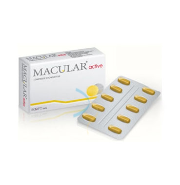 Sooft Italia Linea Salute degli Occhi Macular Active Integratore 20 Compresse