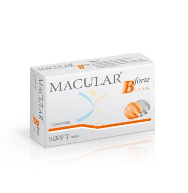 Sooft Italia Linea Salute degli Occhi Macular B Forte Integratore 20 Compresse