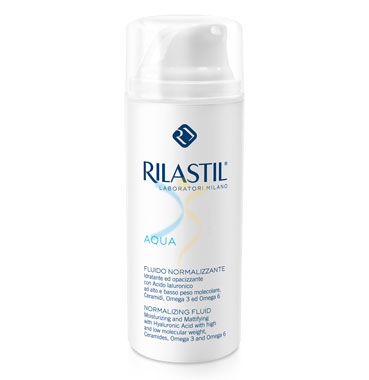 Rilastil Linea Aqua Idratazione Profonda Fluido Viso Normalizzante 50 ml