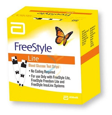 Abbott Diabetes Care Linea Controllo Glicemia Freestyle Lite 25 Strisce Reattive