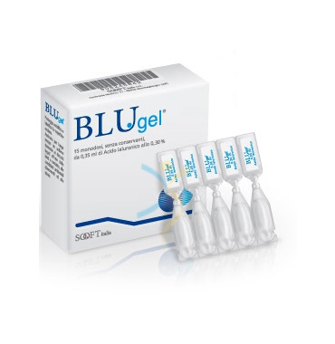 Sooft Italia Linea Salute degli Occhi Blu Gel A Collirio 15 Flaconcini Monodose