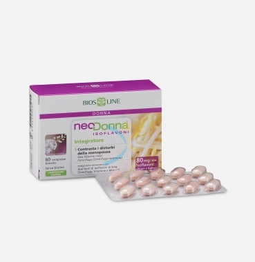 Bios Line Linea Menopausa Neodonna Isoflavoni Integratore Alimentare 60Compresse