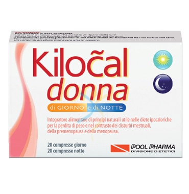 Kilocal Linea Controllo del Peso Donna Integratore Alimentare 20+20 Compresse