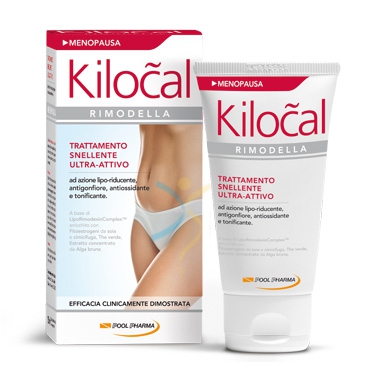 Kilocal Linea Cosmetica Rimodella Menopausa Trattamento Snellente Attivo 150 ml