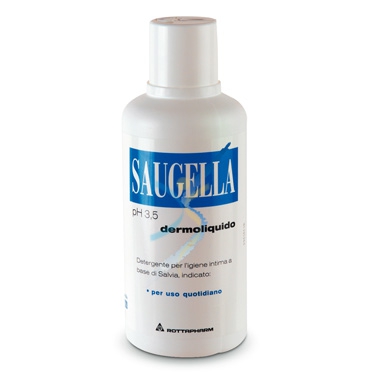 Saugella Linea Classica Blu Dermoliquido Detergente Intimo Delicato 500 ml