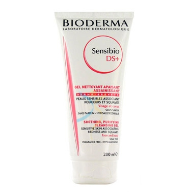 Bioderma Linea Sensibio DS+ Moussant Detergente Viso Anti-Irritazioni 200 ml