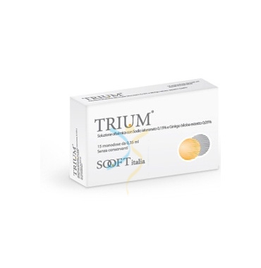 Sooft Italia Linea Salute degli Occhi Trium Collirio Rigenerante 15 Flaconcini