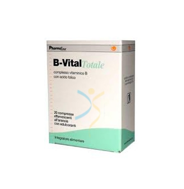 PharmaLine Linea Vitamine B Vital Totale Integratore 20 Compresse Effervescenti