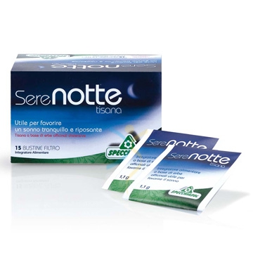 Specchiasol Linea Sonno e Serenit Serenotte Tisana Integratore 15 Filtri