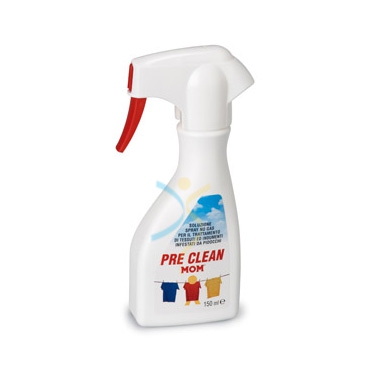 Mom Linea Pre Clean Spray no gas Disinfestazione di Tessuti ed Indumenti 150 ml