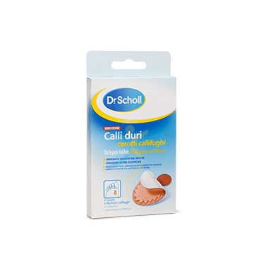 Scholl Linea Calli e Durezze Trattamento Calli Duri 6 Cerotti Callifughi