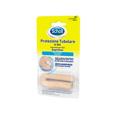 Scholl Linea Calli e Durezze Trattamento Dolore 1 Protezione tubolare in Gel