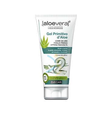 Zuccari Linea aloevera2 Gel Primitivo d'Aloe Lenitivo Pelle Stressata 100 ml