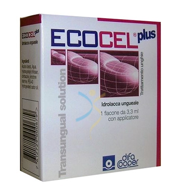 Difa Cooper Linea Unghie Sane ECOCEL Plus Idrolacca Ungueale Indurente 3,3 ml