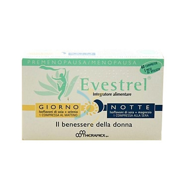 Theramex Linea Menopausa Evestrel Giorno e Notte Integratore 60 Compresse