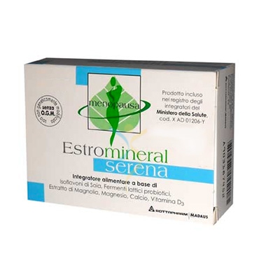 Estromineral Linea Menopausa Serena Integratore Alimentare 20 Compresse