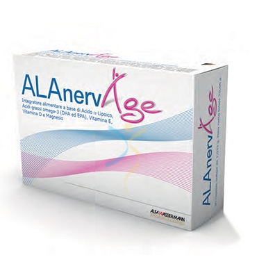 Alfa Wassermann Linea Benessere Energia Alanerv Age Integratore 20 Capsule