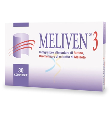 Natural Bradel Linea Circolazione Venosa Meliven 3 Integratore 30 Compresse