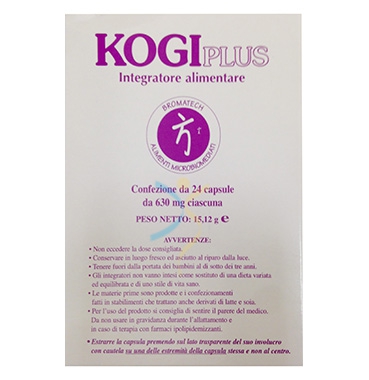 Bromatech Linea Colesterolo Kogi Plus Integratore Alimentare 24 Capsule