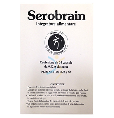 Bromatech Linea Benessere Energia Serobrain Integratore Alimentare 24 Capsule