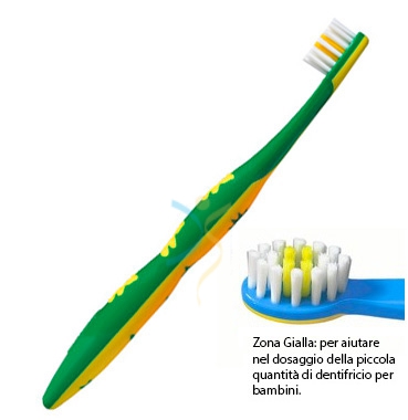 elmex Linea Igiene Dentale Quotidiana Bimbi Spazzolino Delicato 0-3 Anni