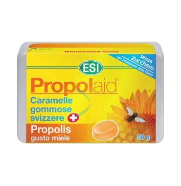 Esi Linea Protezione Inverno PropolAid Caramelle Gommose Svizzere 50 g Miele