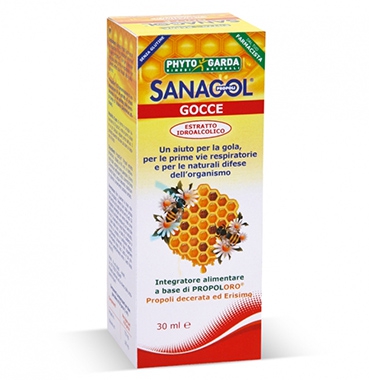 Phytogarda Linea Rimedi Naturali Sanagol Propoli Integratore Gocce 30 ml