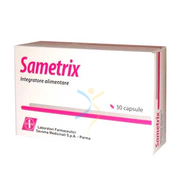 Savoma Medicinali Linea Capelli Sani Sametrix Integratore Alimentare 30 Capsule
