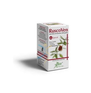 Aboca Integratori Linea Gambe e Microcircolo Ruscoven Plus 50 Opercoli
