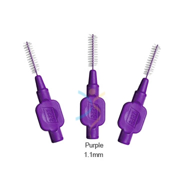 TePe Linea Cura Dentale Quotidiana 6 Scovolini Interdentali 1,1 Colore Viola