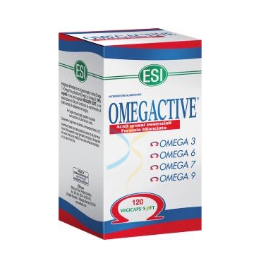 Esi Linea Controllo Colesterolo Trigliceridi OMEGACTIVE Integratore 120 Perle