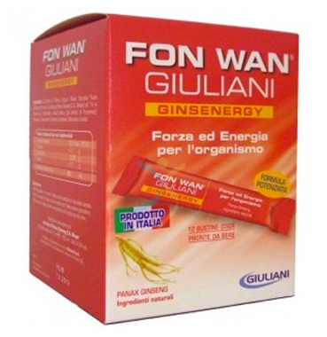 Giuliani Linea Benessere ed Energia FON WAN GINSENGENERGY Integratore 12 Buste