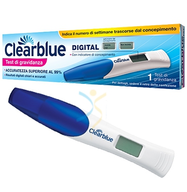 Clearblue Linea Gravidanza Test di Gravidanza Digitale Indicatore Concepimento