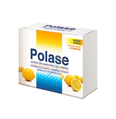 Polase Linea Sali Minerali Integratore Alimentare Granulato 24 Buste Limone